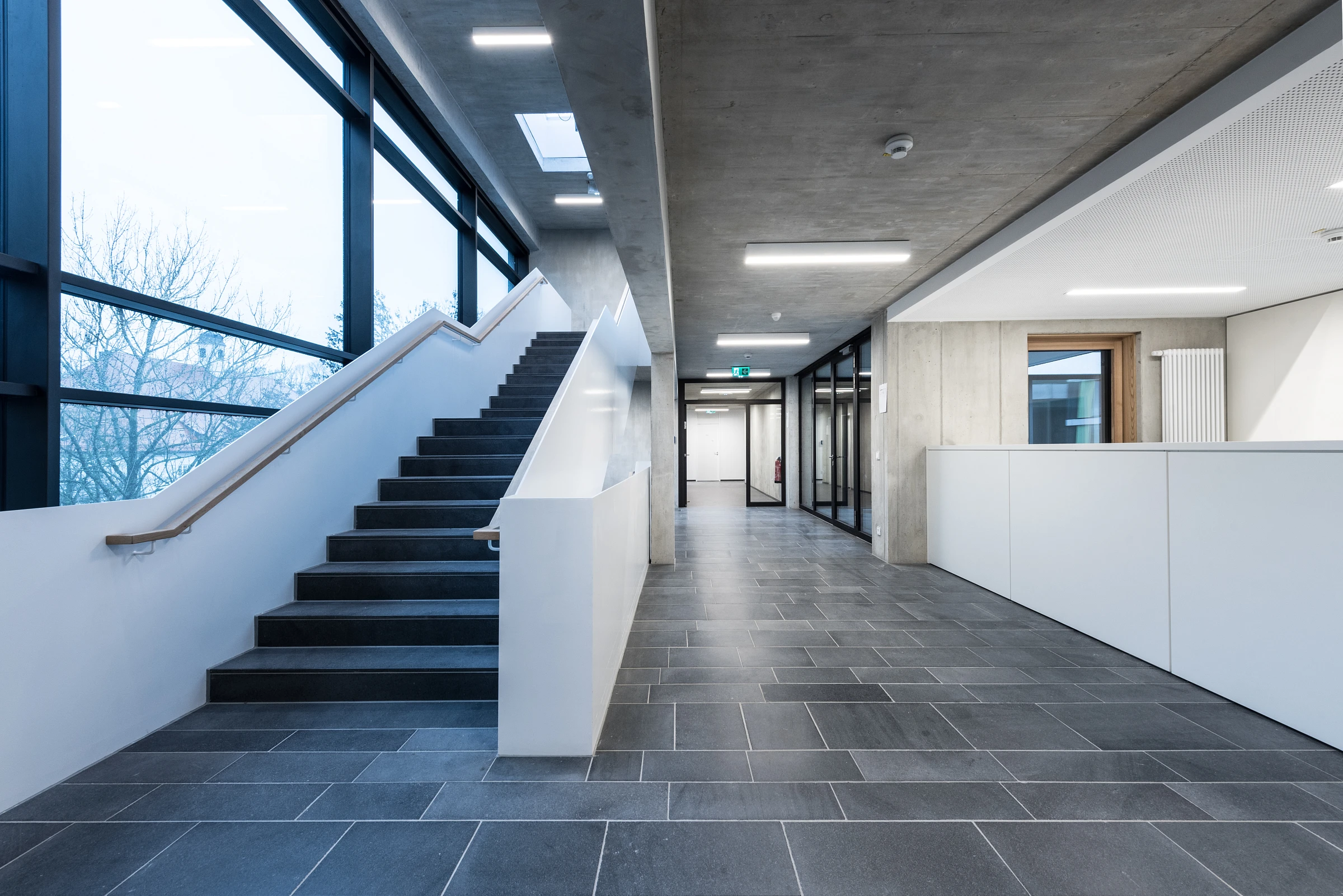 Innenbereich eines Jugendwohnheimes