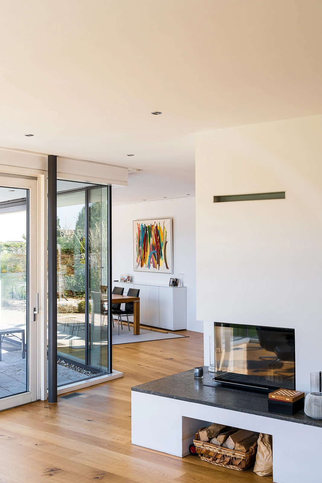 Wohnbereich einer Innenstadtvilla