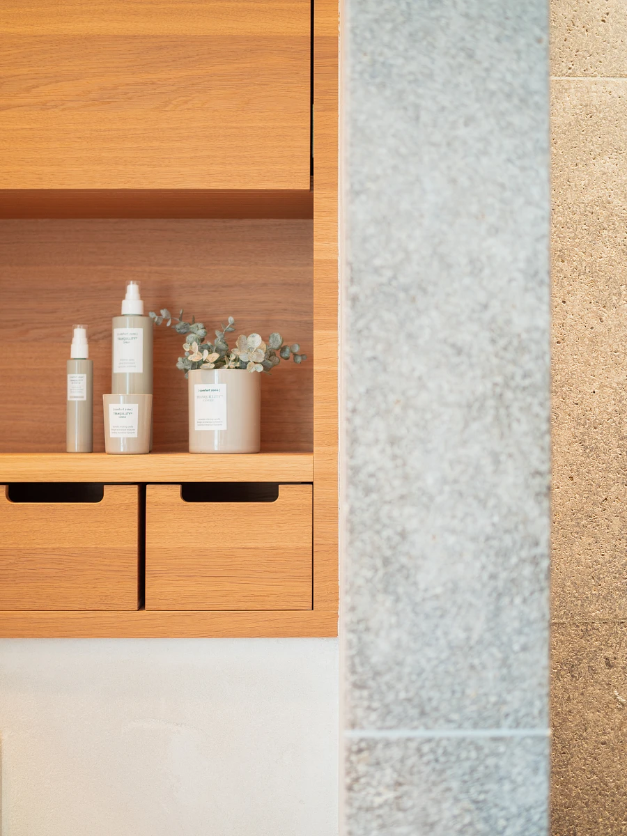 Innenbereich sanierte Gründerzeitvilla Materialien