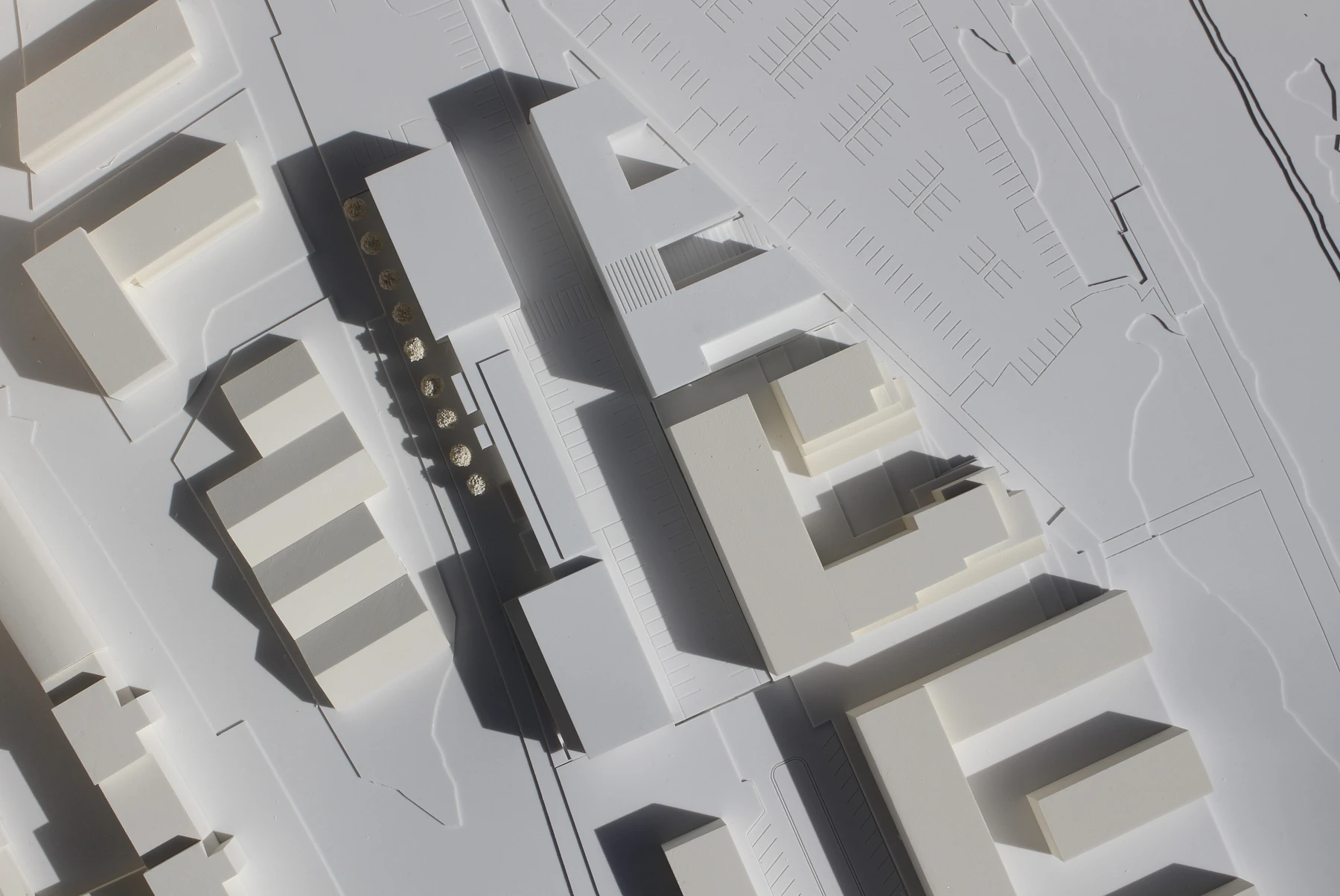 Architekturmodell Wohnheim