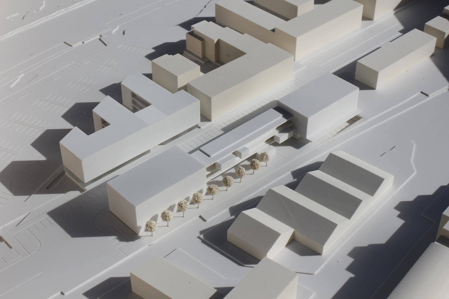 Architekturmodell Wohnheim